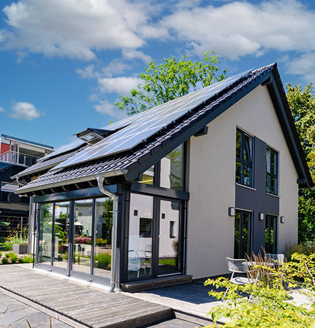 Einfamilienhaus mit Baugeschäft Scheer