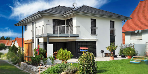 Baugeschäft Scheer GmbH Teningen - Hausbeispiel Stadtvilla