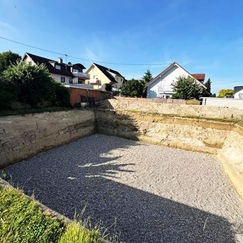 Neubau Einfamlienhaus